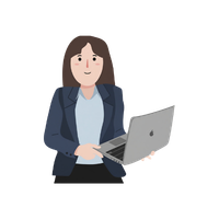 医療従事者の女性イラスト